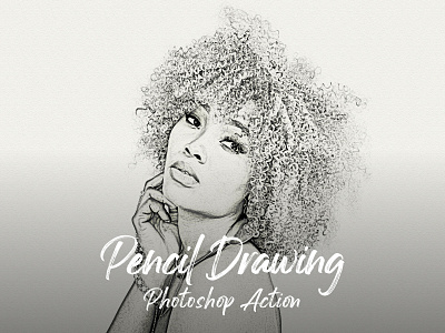 Pencil Drawing Photoshop Action | Download