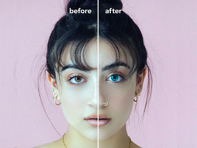 Eye Color Change Photoshop Action | Download