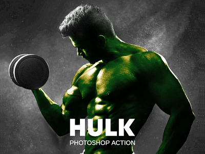 Hulk Photoshop Action