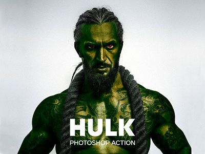 Hulk Photoshop Action