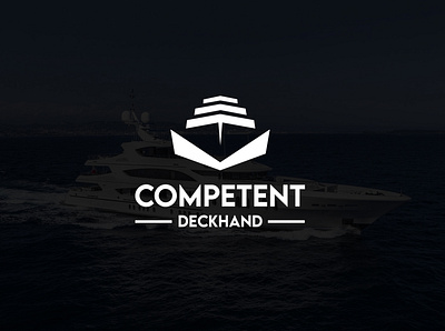 Competent yacht company logo creative logo designer unique logo yacht logo