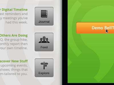 BellTag iOS App Website Features and Demo Detail app belltag demo detail features ios website
