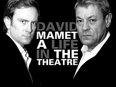 A Life In The Theatre poster black and white poster univers