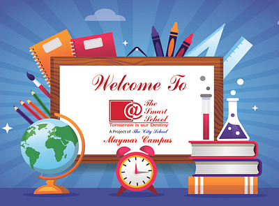 WELCOME BANNER - TSS branding design graphic design illustration logo typography