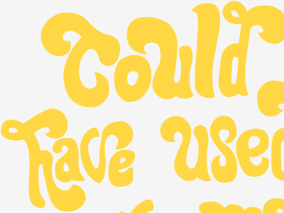 Could have used a wingman. drawn fun hand lettering vector