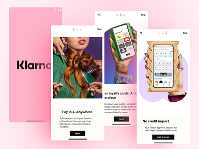 Klarna Onboarding redesign