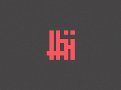 Legit Hights (LHI Monogram) graphic grid logo mark monogram