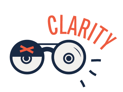 Clarity design glasses