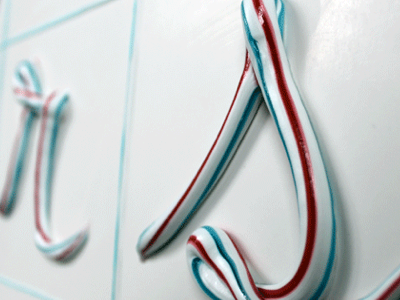 Toothpaste Typeface lettering toothpaste typeface