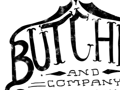 Butchko Brewing & Co. beer fun hand lettering logo typography