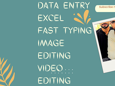 DATA ENTRY
EZCEL