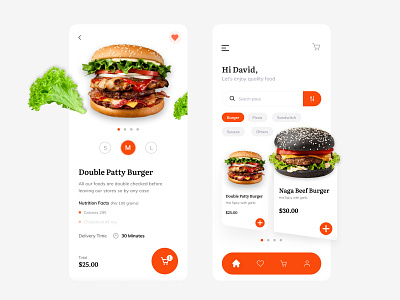 Food Delivery App by Hazrat Ali 🧠 on Dribbble