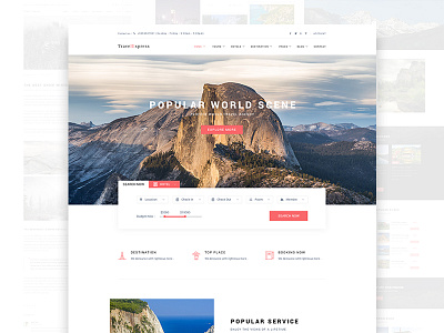 TravelExpress - Tour, Travel & Travel Agency Theme