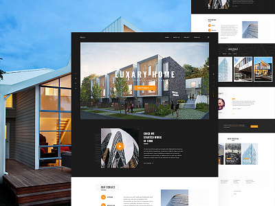 Intro - Architecture Landing Page