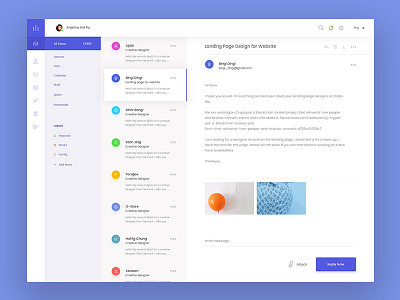 Mail Client App  I  Messaging App