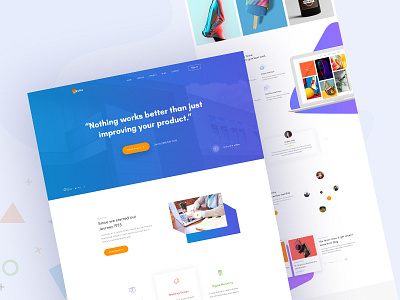 Creative Agency Landing Page