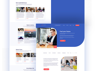 FundingTribe - Landing Page by Hazrat Ali 🍖 on Dribbble