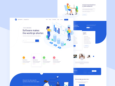 Digital Marketing Landing page by Hazrat Ali 🍖 on Dribbble