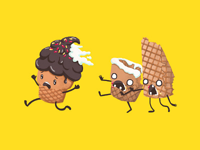 I-Scream food funny ice cream junk food lol zombie