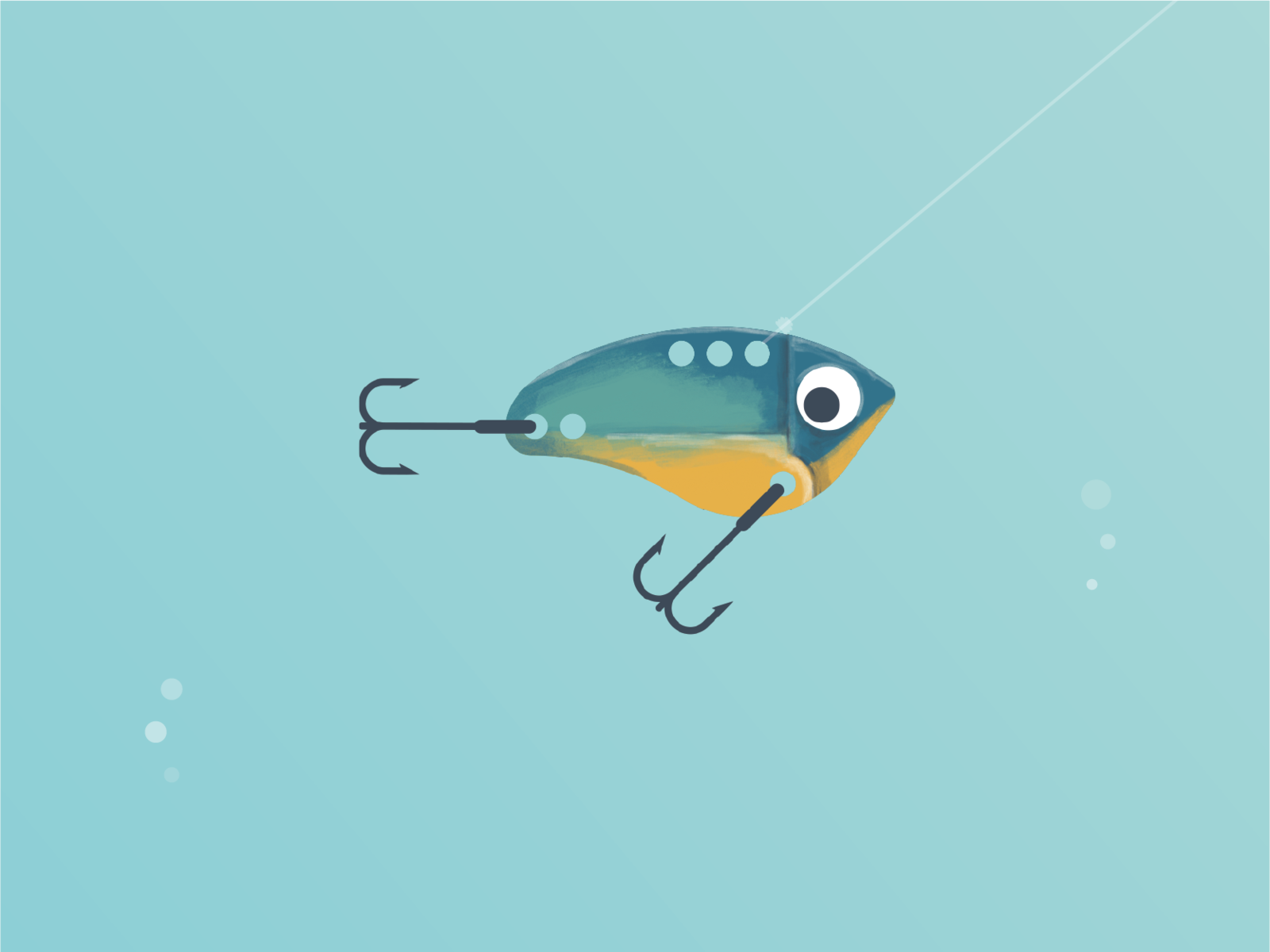 Lures – Blade bait by Jared Rauh on Dribbble