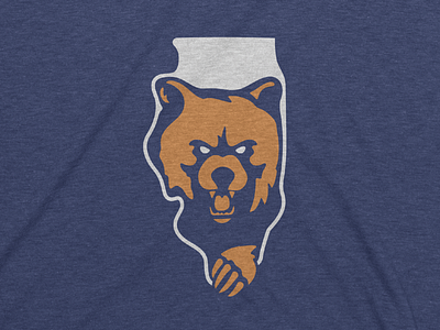 Orange Bears Helmet by Jordan Grimes on Dribbble