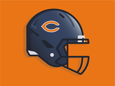Bear Down bear down bears chicago chicago bears da bears football football helmet helmet logo nfl
