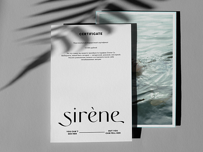 Sirène Co. — Identity & Packaging design | Perfume | Identity