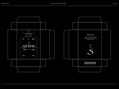 Sirène Co. — Identity & Packaging design | Perfume | Identity