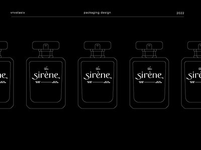 Sirène Co. — Identity & Packaging design | Perfume | Identity