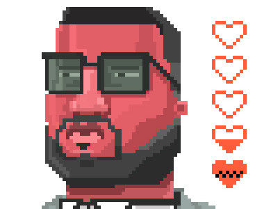 808's and Pixel Breaks digital digital art illustration juan solon kanye west photoshop pixel pixel art portrait