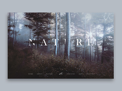 Nature design explore hero nature web