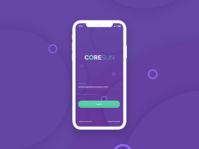 Coresun Yoga app branding mobile ui ux web design yoga