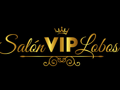 Salón VIP Lobos branding design graphic design illustration logo