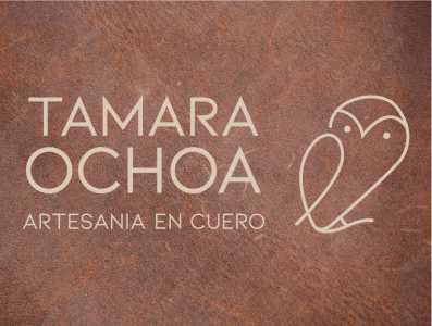 Tamara Ochoa Artesanía en Cuero branding design graphic design illustration logo ui vector
