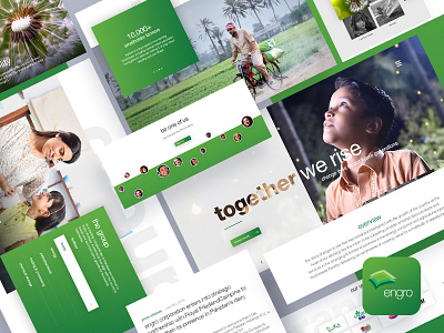 Engro Corp Website Redesign Concept design experience illustration landing presentation ui ux ux web design webdesign