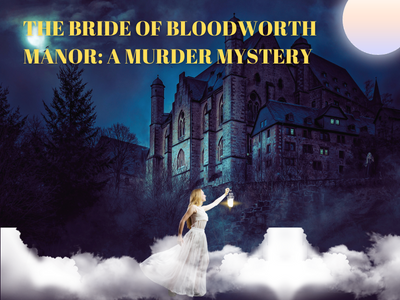 The Bride of BloodWorth Manor branding design graphic design illustration posters