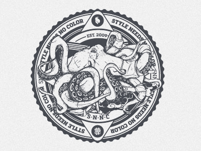 SNNC berlin illustration koblenz octopus sticker vector