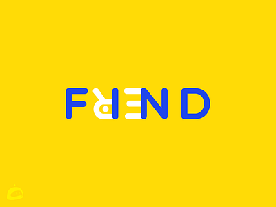 Find Friend logotype app branding findfrienf friend logo logotype