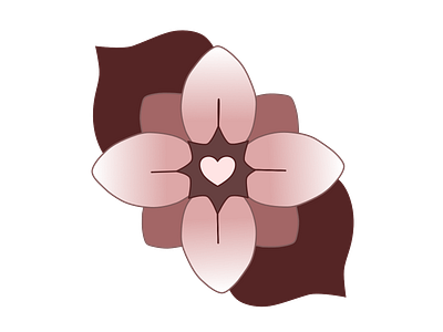 Lotus Flower affinity flower illustration pink symmetry