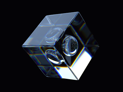 Morphing Cube 3d animation blender clean dark design gif light morph motion specular video