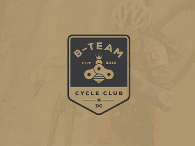 We're no A-Team badge bee bicycle chain cycling nexa