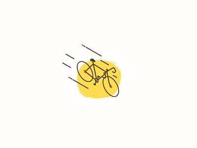 Simple Bicycle bicycle bike isometric line simple
