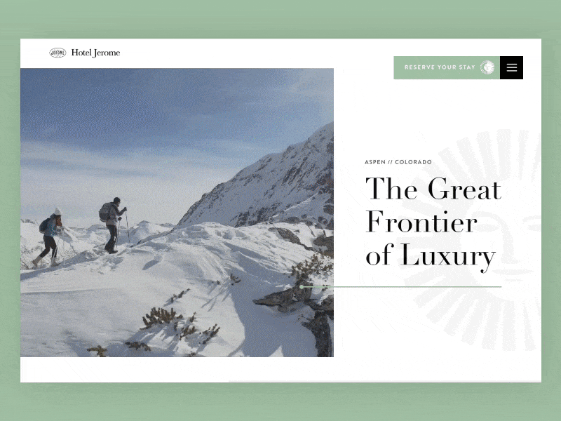 The great frontier of luxury interaction prototype web