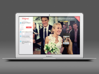 Wedgram photography ui wedding