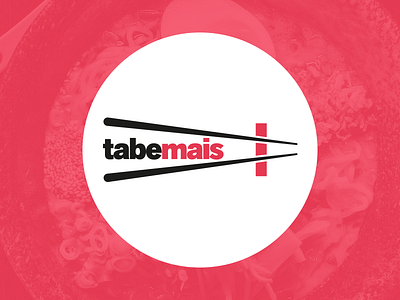 Tabemais - logo for a Japanese culinarie blog instagram japan lamen logo naming sushi
