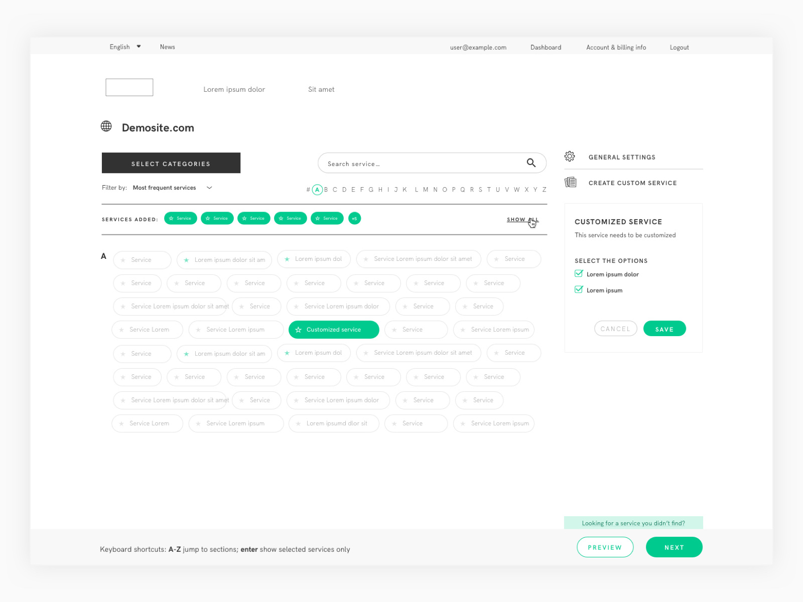 Tag Selection by Chiara Canderan on Dribbble
