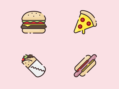 Fastfood Icons