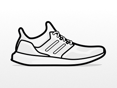 Adidas Ultra designs, and downloadable graphic elements on Dribbble