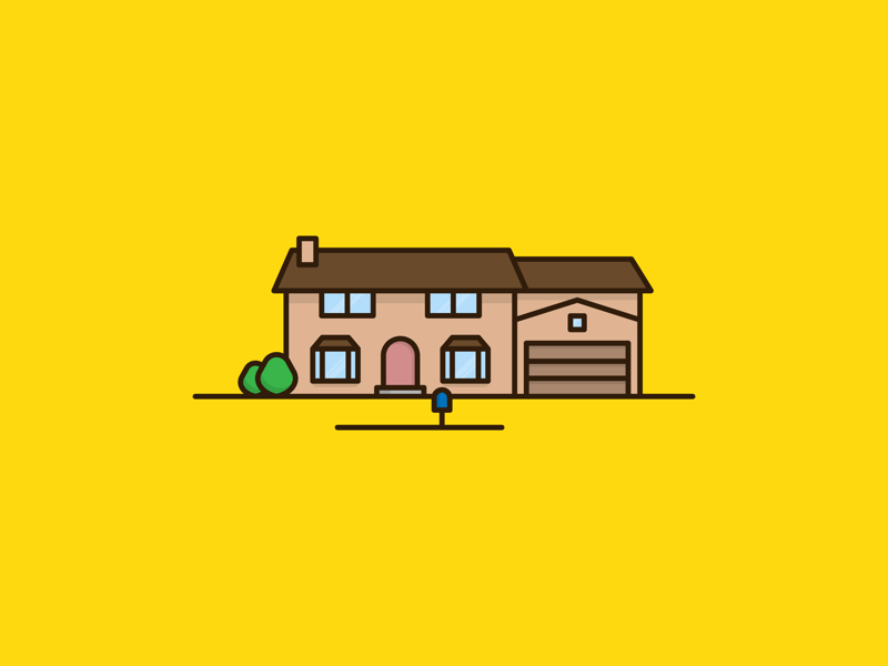 The Simpsons House springfield house simpsons