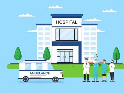 Hospitals in Kuwait by Anokha Ameer on Dribbble